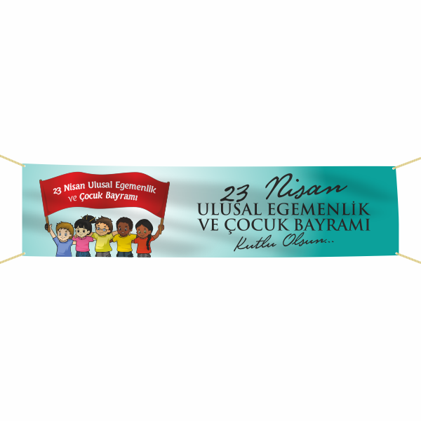 23 Nisan Pankartı -2