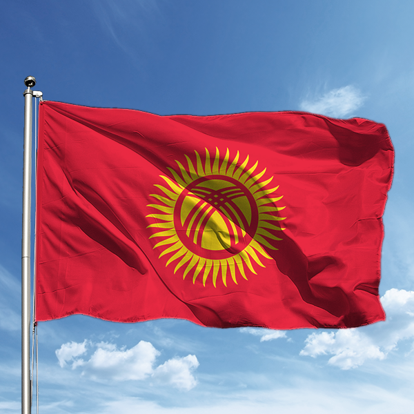 Kırgızistan Bayrağı 150*225