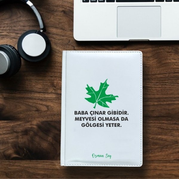 Babalar Günü Baskılı Ajanda-8