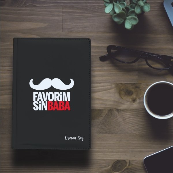 Babalar Günü Baskılı Ajanda-11