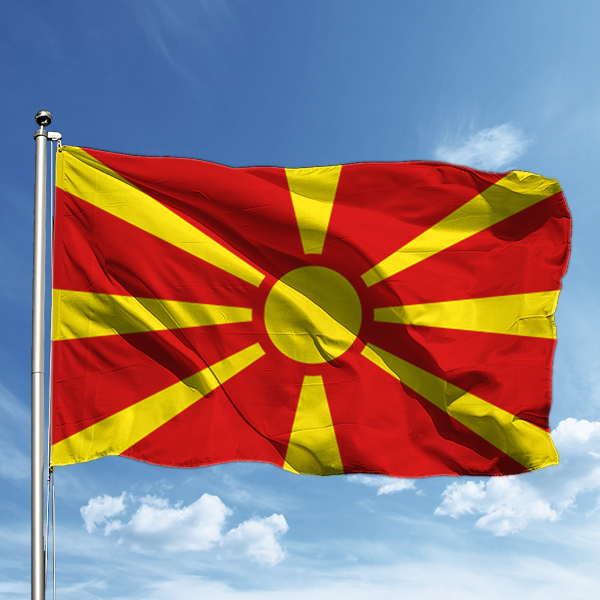 Makedonya Bayrağı 100*150