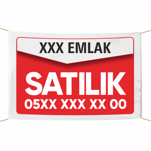 SATILIK Afiş -Pankart  100x150 cm