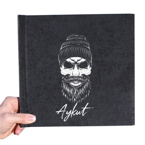 Beyaz Kalemli Siyah Anı Defteri-13