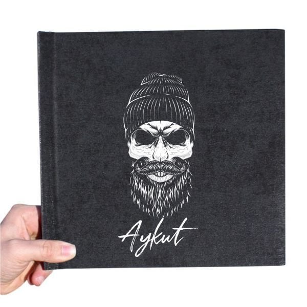 Beyaz Kalemli Siyah Anı Defteri-13