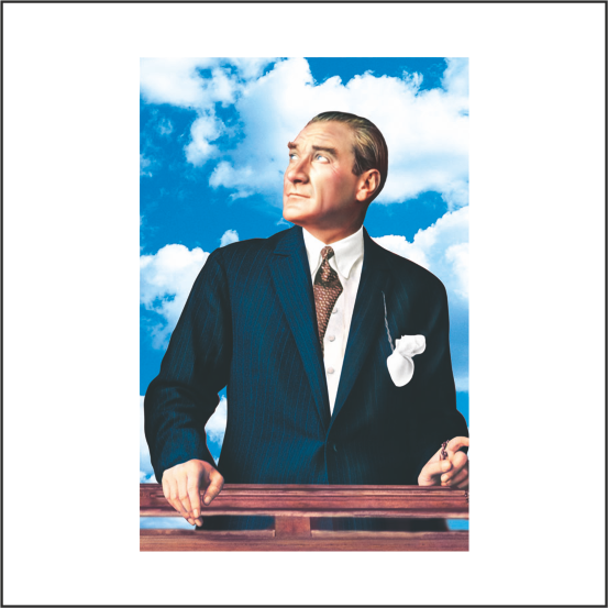 Atatürk Posteri - 2-200*300 cm