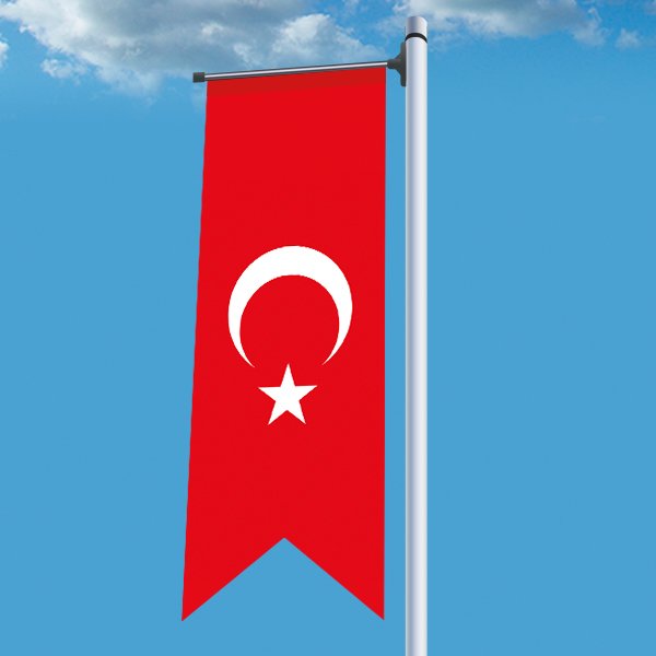 ALPAKA 75X300 KIRLANGIÇ TÜRK BAYRAĞI