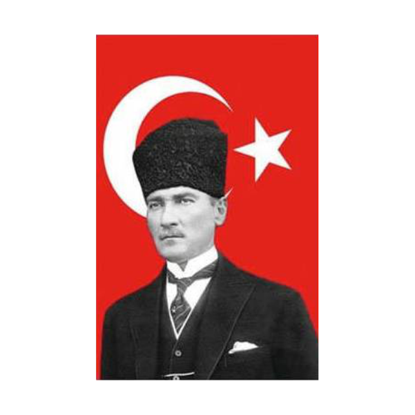 SATEN ATATÜRK BAYRAĞI 50x75 CM