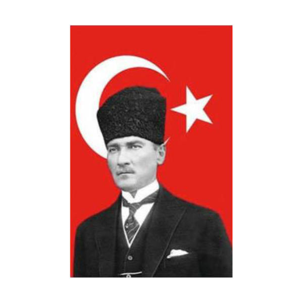 SATEN ATATÜRK BAYRAĞI 50x75 CM