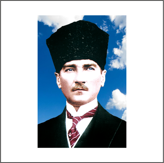 Atatürk Posteri - 4-150*225 cm