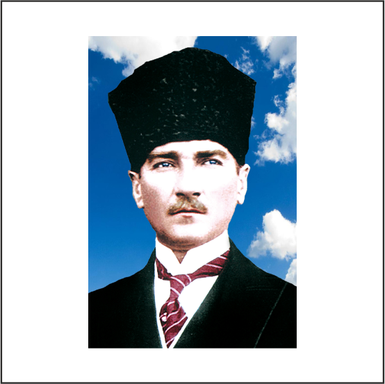 Atatürk Posteri - 4-400x600 cm
