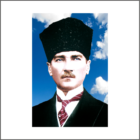 Atatürk Posteri - 4-400x600 cm
