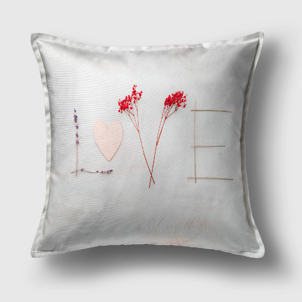 Love Temalı Yastık -1