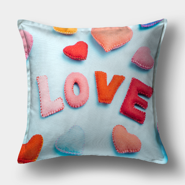 Love Temalı Yastık -2