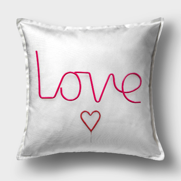 Love Temalı Yastık -4