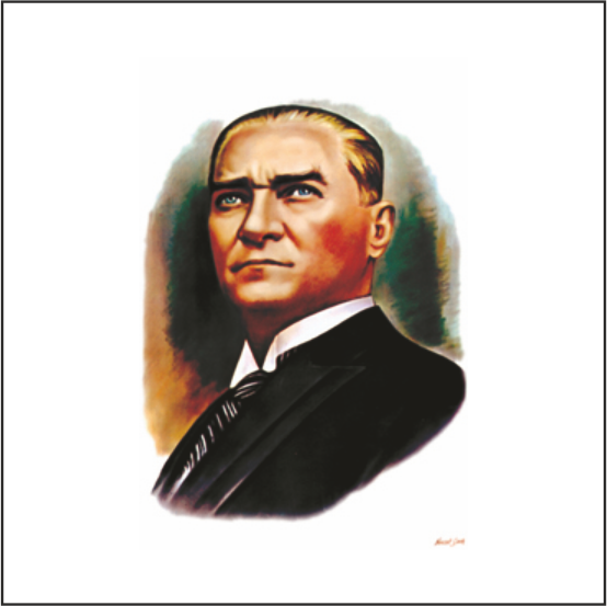 Atatürk Posteri - 6- 400x600 cm