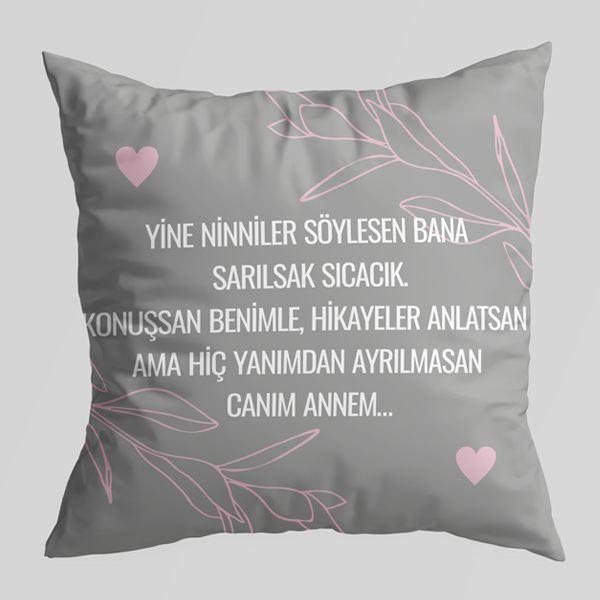 Canım Annem Temalı Yastık