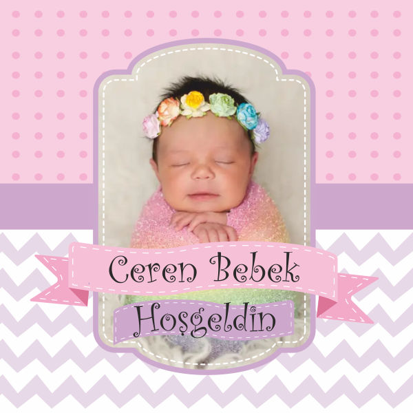 Kişiye Özel Resimli Hoşgeldin Bebek Yastık