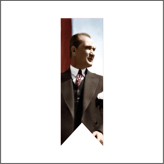 Atatürk Posteri Kırlangıç-7-  50*150 cm