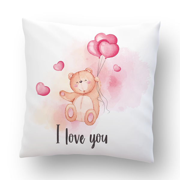 I love You Yastık