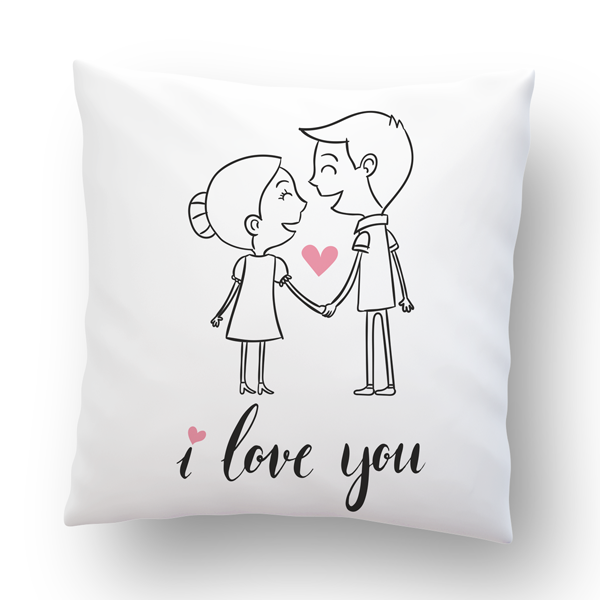 I love You Yastık