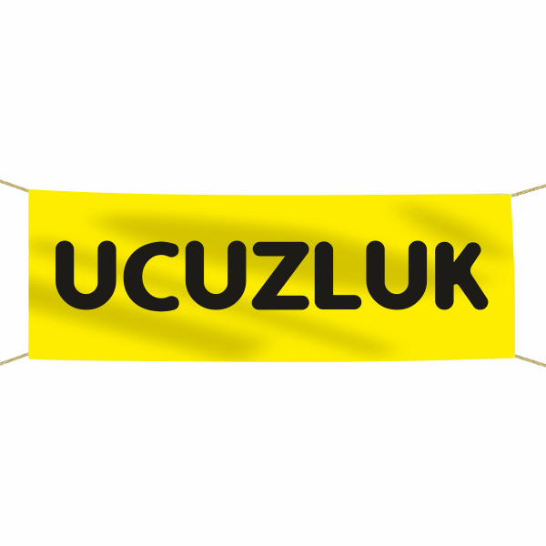 Ucuzluk  Afis - Pankart 75x300