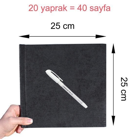 Öğretmenler Günü Beyaz Kalemli Siyah Anı Defteri-06