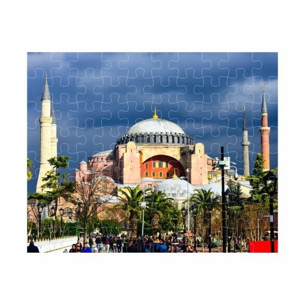 Ayasofya Camii Temalı A3 Puzzle 130 Parça-10