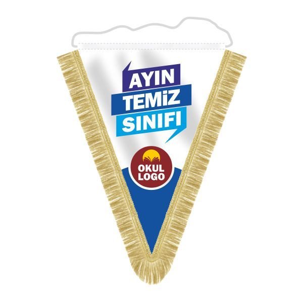Ayın Temiz Sınıfı Püsküllü Flama 25x35 cm