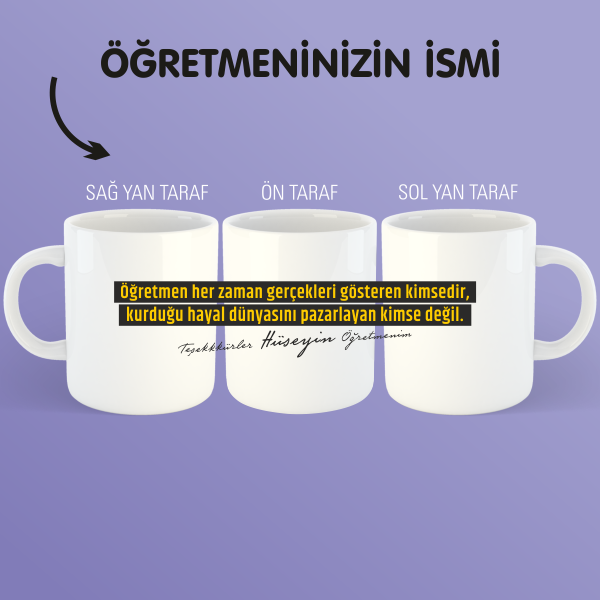 Öğretmenler Günü  Kupa Bardak-16