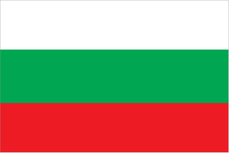 Bulgaristan 15x22,5 Masa Bayrağı (Direksiz)