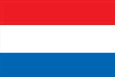 Hollanda 15x22,5 Masa Bayrağı (Direksiz)