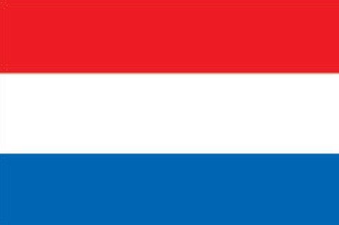 Hollanda 15x22,5 Masa Bayrağı (Direksiz)