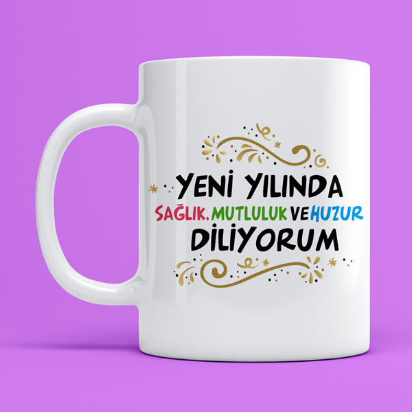 Yeni Yıl Kupa Bardak-3
