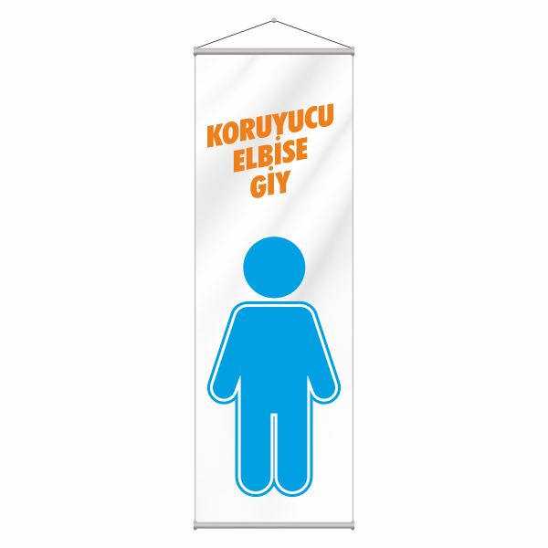 Koruyucu Elbise Kırlangıç Flama 50x150