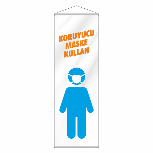 Koruyucu Maske Kırlangıç Flama 50x150