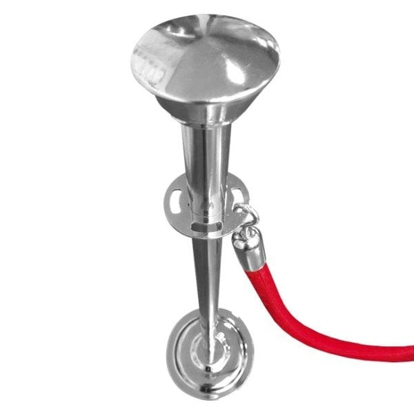 Protokol Köşesi Krom Bariyer - 75 cm