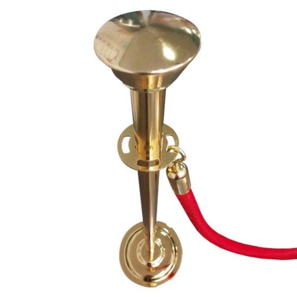 Protokol Köşesi Sarı Bariyer - 75 cm