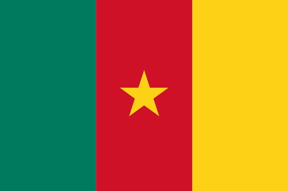 Kamerun 15x22,5 Masa Bayrağı (Direksiz)