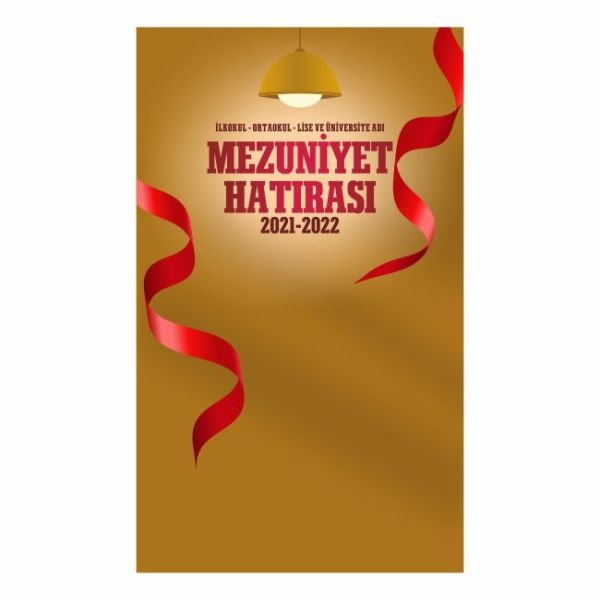 Mezuniyet Hatırası Pankartı-13- 150x250 cm