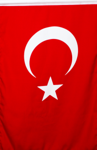 Türk Bayrağı 20x30 cm Alpaka Kumaş-10 adet