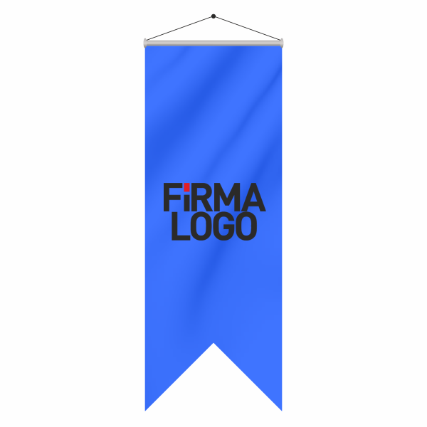 Özel Logolu Kırlangıç Flama 100x400