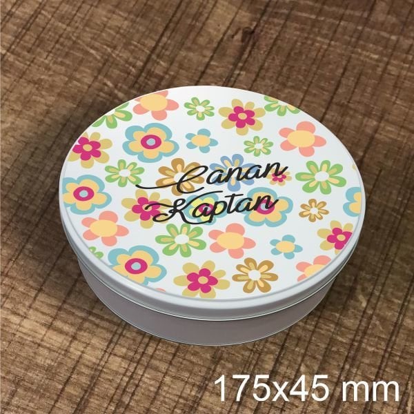 Kişiye Özel Yuvarlak Teneke Kutu-33