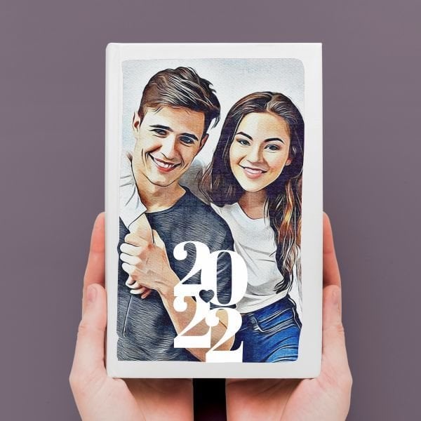 Kişiye Özel Sanatsal Efektli Defter-010