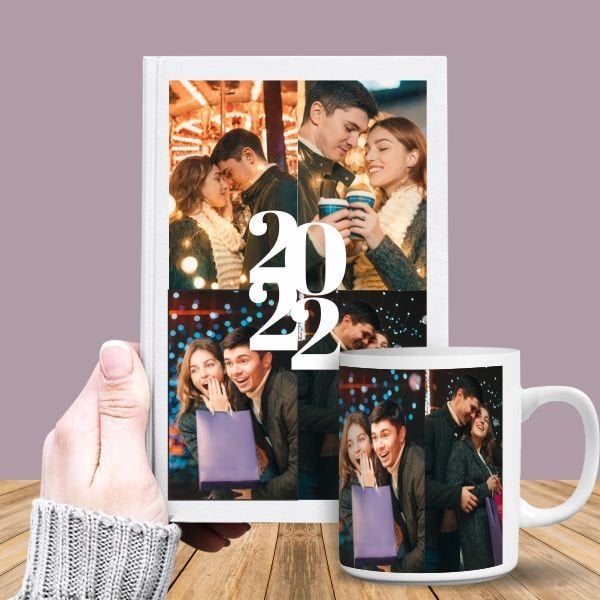 Fotoğraf Baskılı Defter ve Kupa Bardak Hediye Seti-015