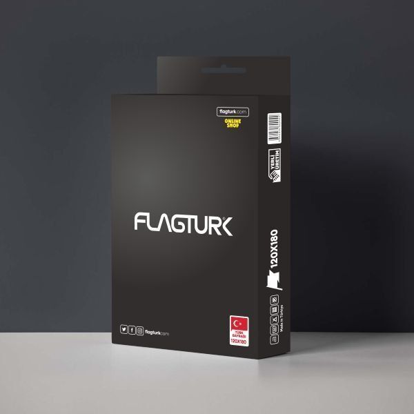 Türk Bayrağı 120x180 cm Alpaka Kumaş- 1 adet