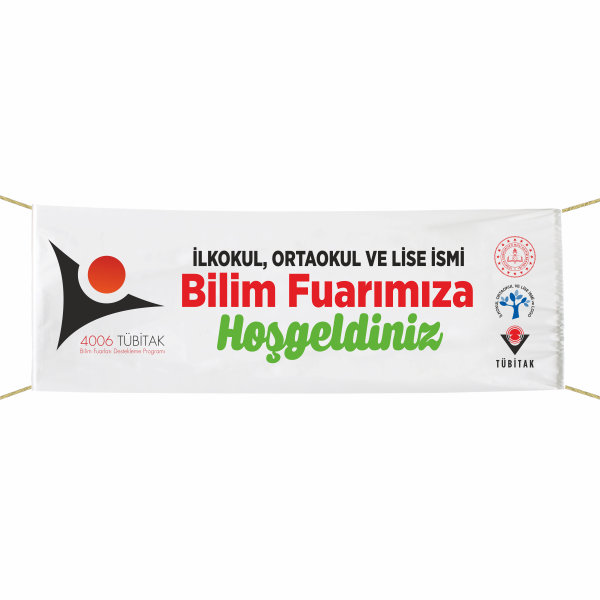 Bilim Fuarı Pankart - 2
