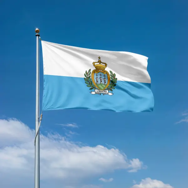 San Marino Bayrağı 50x75 Cm