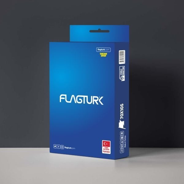 Türk bayrağı 70x105 cm- Alpaka Kumaş - 10 adet