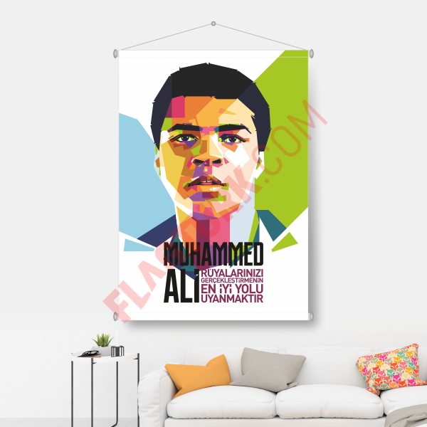 Muhammed Ali Bayrağı 70x100