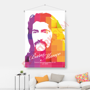 Barış Manço Bayrağı 70x100